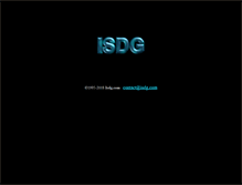 Tablet Screenshot of isdg.com